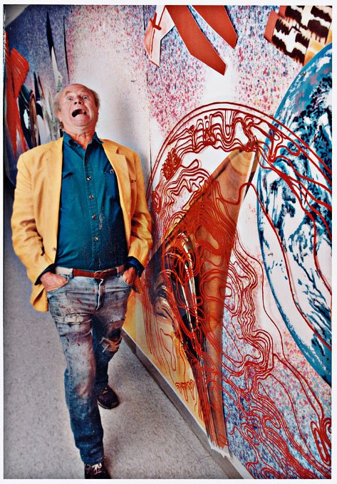 Happy Birthday James Rosenquist (1933 - ) American artist and one of the protagonists in the pop-art movement. 