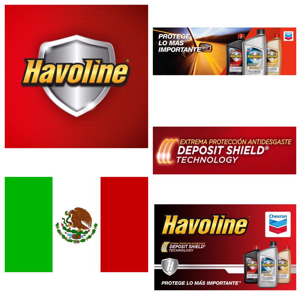 HavolineMexico's tweet photo. HAVOLINE presente en el mercado mexicano, la marca premium del segmento gasolina de CHEVRON !!! https://t.co/6frNthWmyn