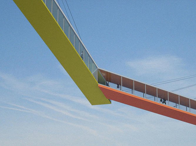 FastCompany's tweet photo. Copenhagen's new bike bridge will be the craziest bike lane ever built: https://t.co/dIQuKpmDzm https://t.co/KbAXJ2R4e1