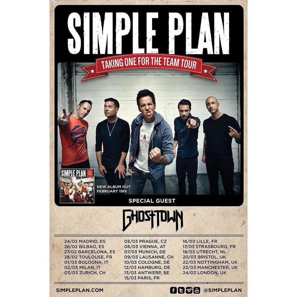 We are so excited to announce we are coming out to Europe for the first time supporting <a href="/SimplePlan/">Simple Plan</a>​ !!!! You won’t…