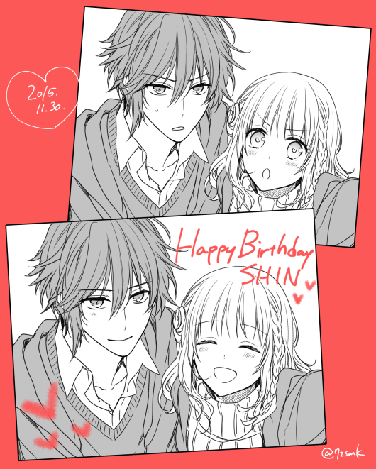 七都サマコ 1 13 花とくちづけ 巻 シンちゃんハピバ T Co Swi5nkpgzw Twitter