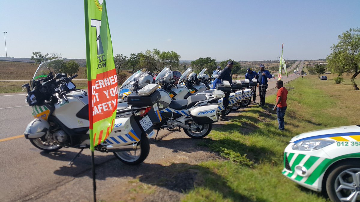 TshwaneHerald's tweet photo. Festive Season Road Safety operation launch. #N1  @CityTshwane @TMPDSafety @_ArriveAlive https://t.co/SRjGq87NJh