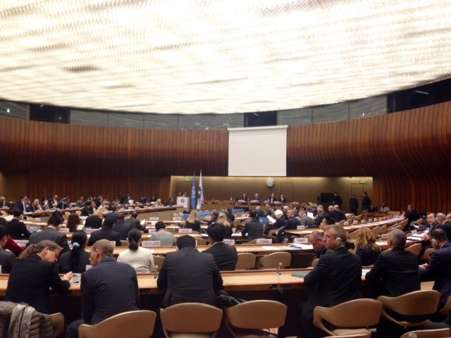 NPAdisarm's tweet photo. #14MSP kicks off in #Geneva this morning looking at progress in addressing #landmines &amp; implementing @MineBanTreaty https://t.co/rMbmGKX2IM