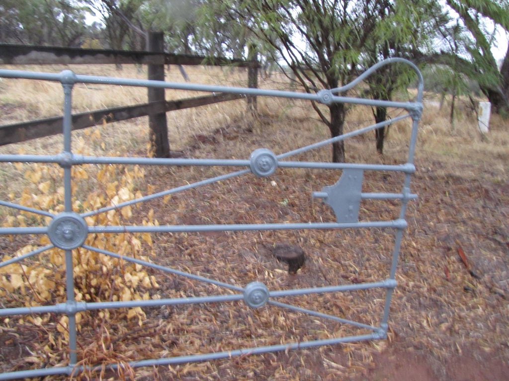 Front gates stolen from a working farm near Northam last week - heritage & huge sentimental value. Pls retweet