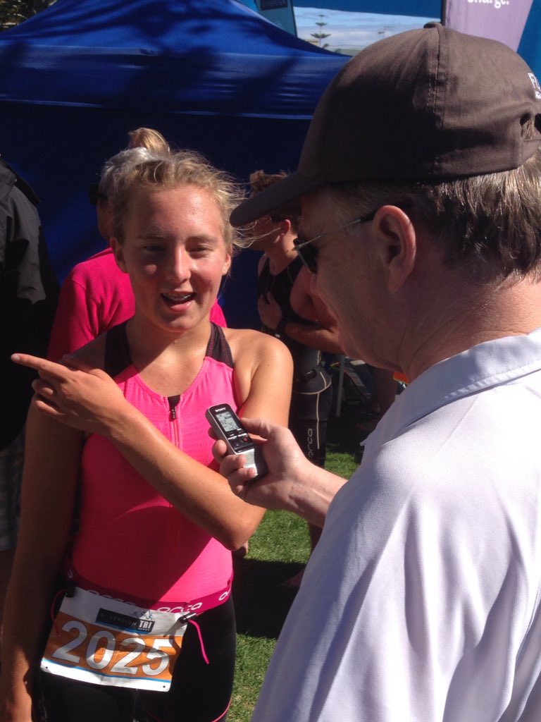 perimetercoach's tweet photo. Hannah Knighton taking the big W at the @TriathlonNZ  Tinman Sprint on the weekend. Big things to come this season! https://t.co/44lTyXFdR2