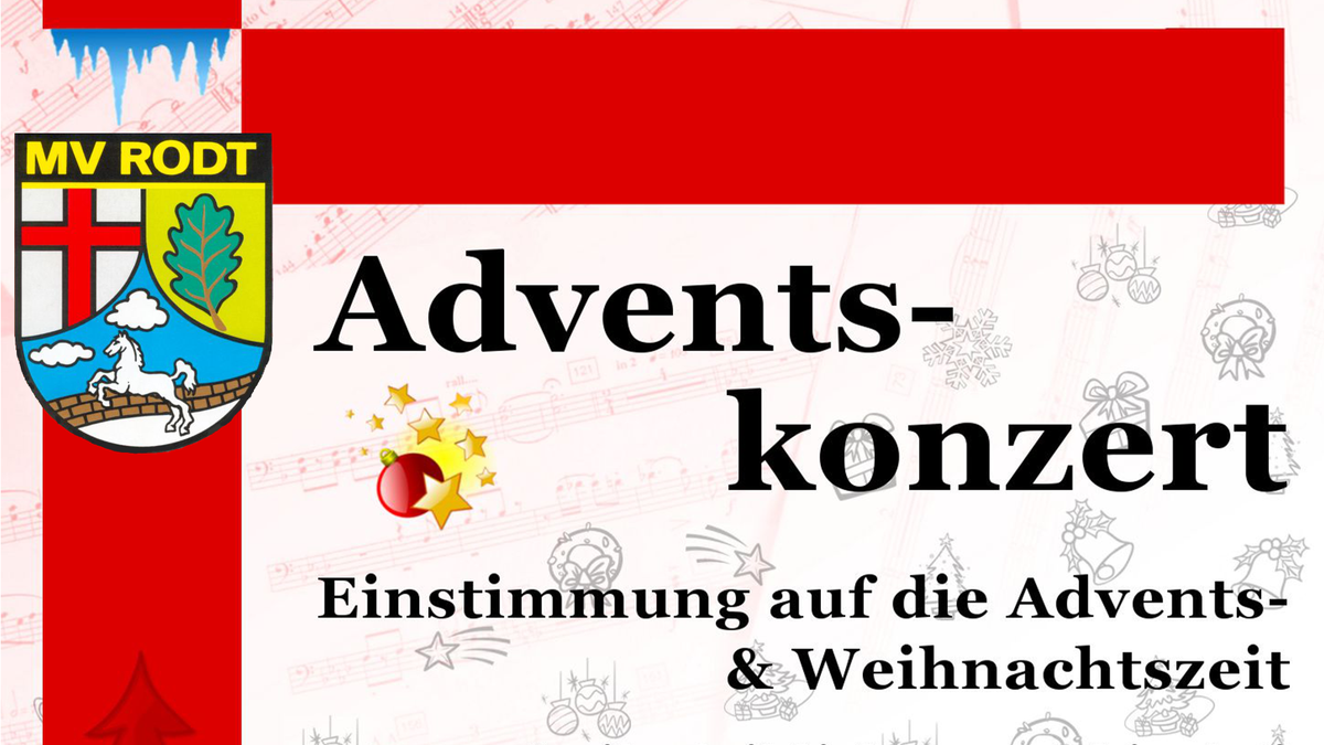 MusikvereinRodt's tweet photo. Adventskonzert des MV Rodt am 13.12.2015 in der Kirche, Rodt.
Weihnachtliche Klänge bei Kaffee/Kuchen.
Eintritt frei https://t.co/V2dz8ZoQOI