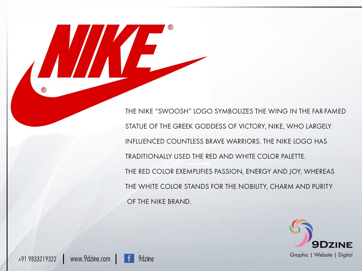 9Dzine on X: Hidden meaning in the NIKE Logo. 9833219322 or https