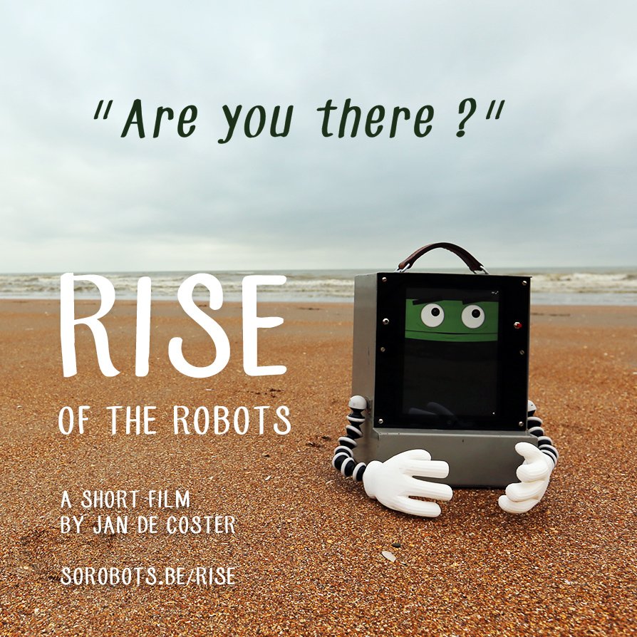 JanDeCoster's tweet photo. Rise of the Robots, against climate change. 
Watch the shortfilm here https://t.co/QiN9nI9aBC. 
#COP21 #COP21Paris https://t.co/1IRh1sw9dz