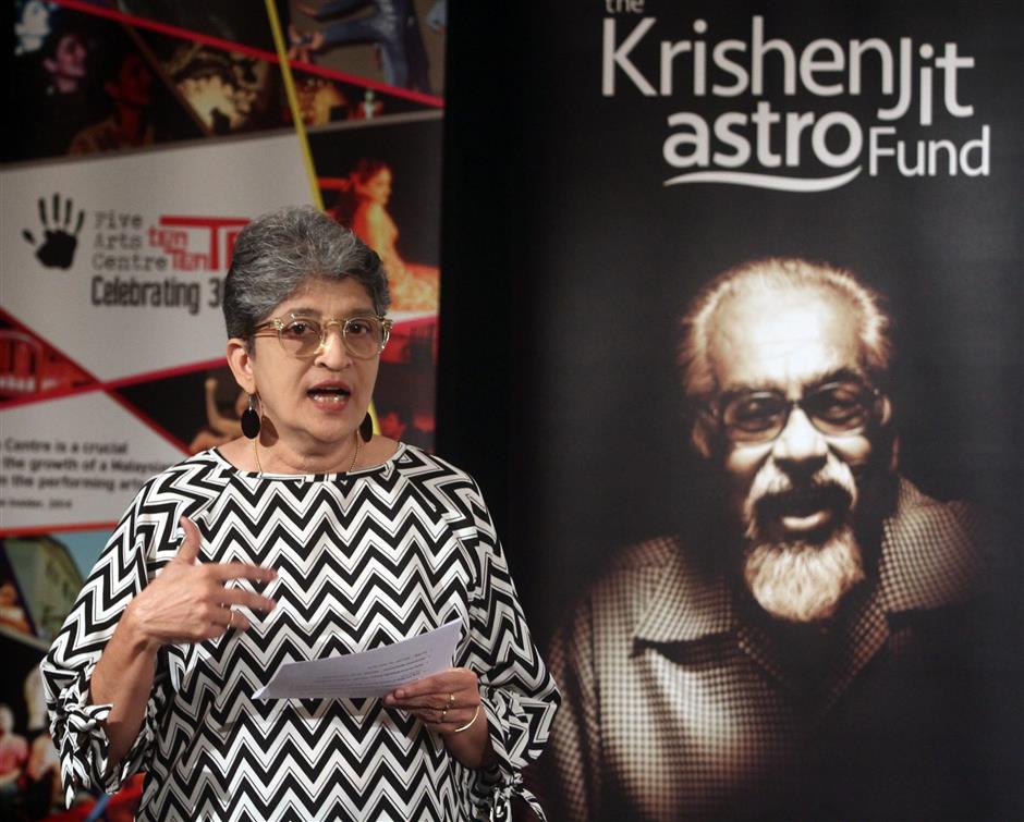 FiveArts's tweet photo. The Krishen Jit Astro Fund is supporting 7 artists in its 10th year.  #KJAF https://t.co/NaPtmByhai via @Star2dotcom https://t.co/ZLbqadmb6e