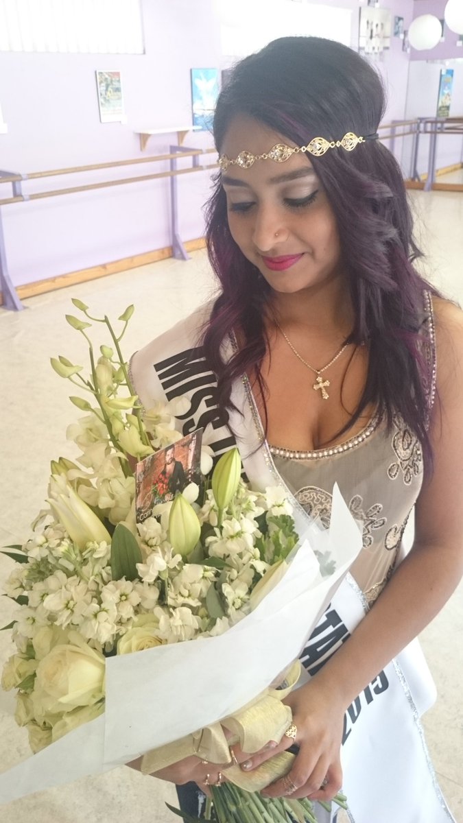 The beautiful <a href="/SaistaRajpal/">SaistaRajpal</a> today is the start of <a href="/MissindiaSA/">Miss India SA</a> the #freestate is behind you 😍😍 #pageants #proud