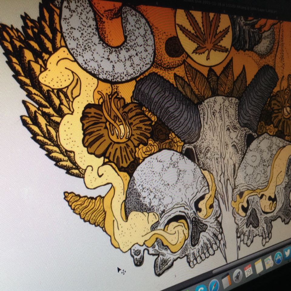 cthvlhvcvlt's tweet photo. @Noctvrnobvlto y @fabricadg se encargan de los posters para el #PampaNoiseTour2015 @Picaporters @Humodelcairo_ #DOOM https://t.co/RfK5IzLkMG