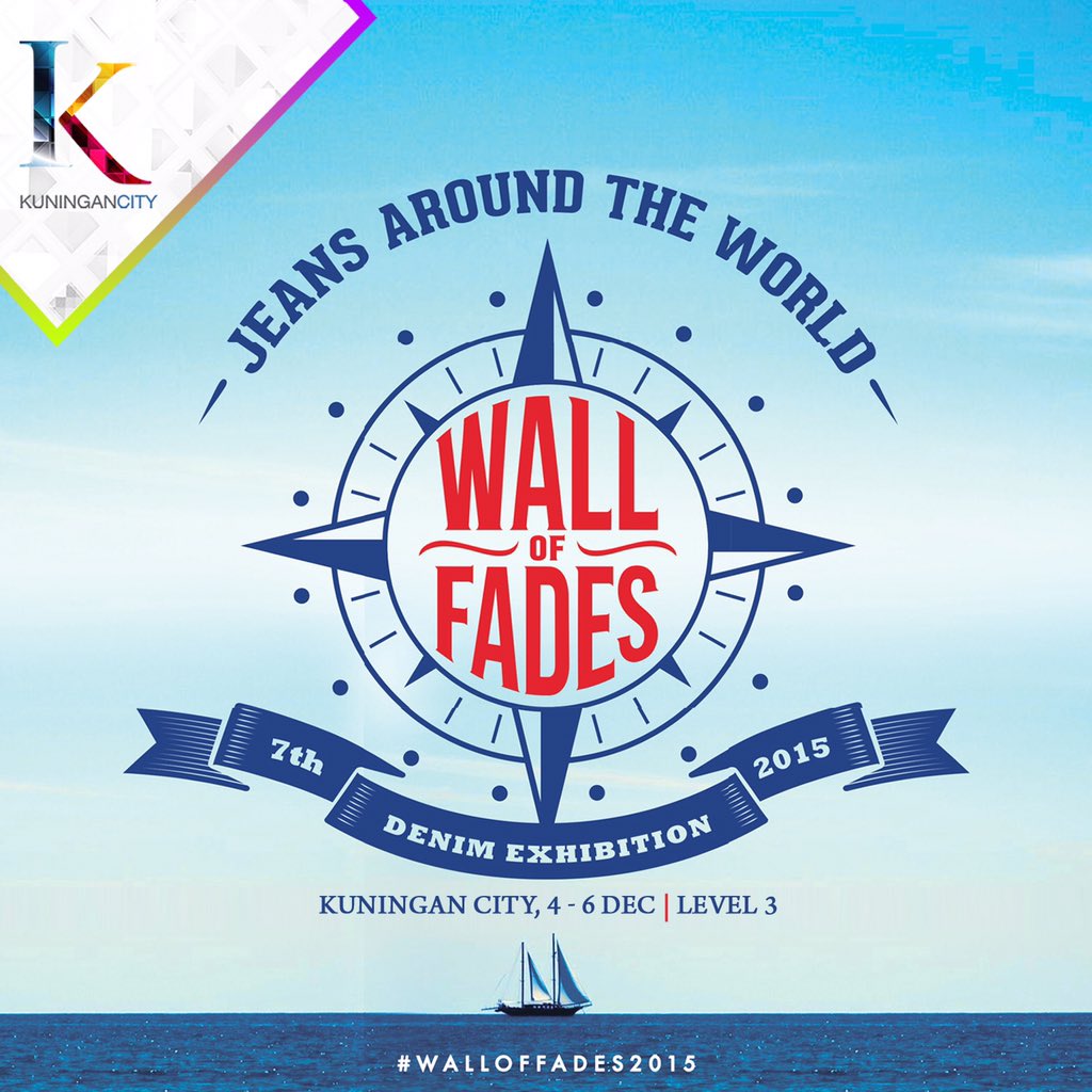 Kuningan_City's tweet photo. COMING SOON!
Wall of Fades, the biggest denim exhibition. Mark your calendar on 4-6 december 2015

#WOF2015 https://t.co/aNVtnJMSLw