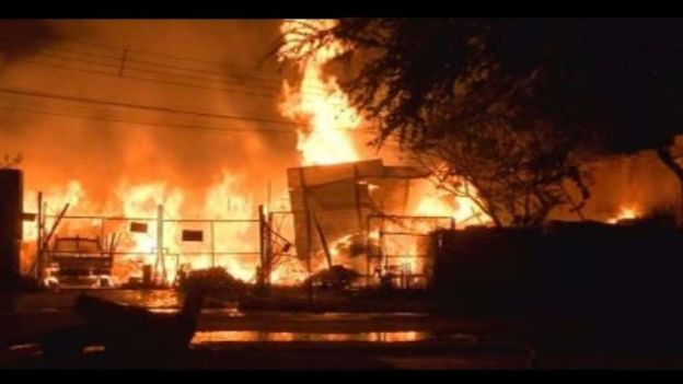 nmasforo's tweet photo. Incendio en mercado de abastos de Guadalajara deja dos lesionados https://t.co/ElBQ1Az9wa https://t.co/ptdq1MyW8p