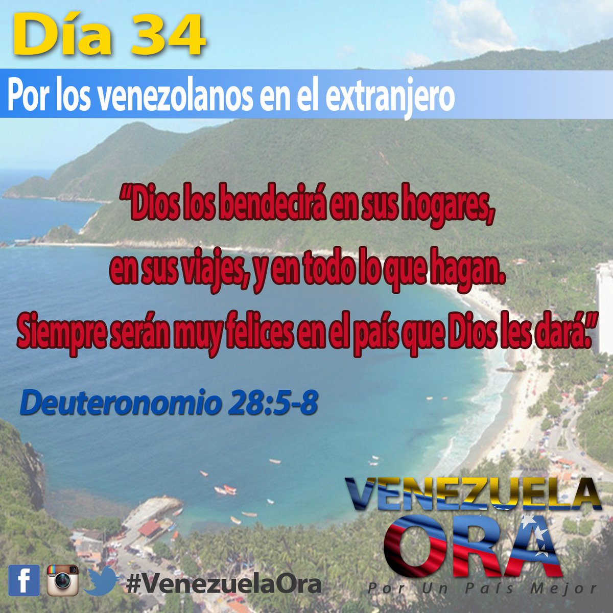 Venezuela_ora's tweet photo. #dia34 #venezolanos #emigrantes #Venezuela #VenezuelaOra https://t.co/DQdLxAULw7
