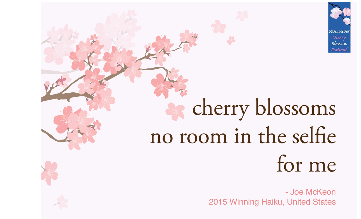 OfficialVCBF's tweet photo. #SundayHaiku by Joe McKeon, 2015 winner for the American haiku entries. #vcbf2015 #haiku https://t.co/NYyHm6tcdb