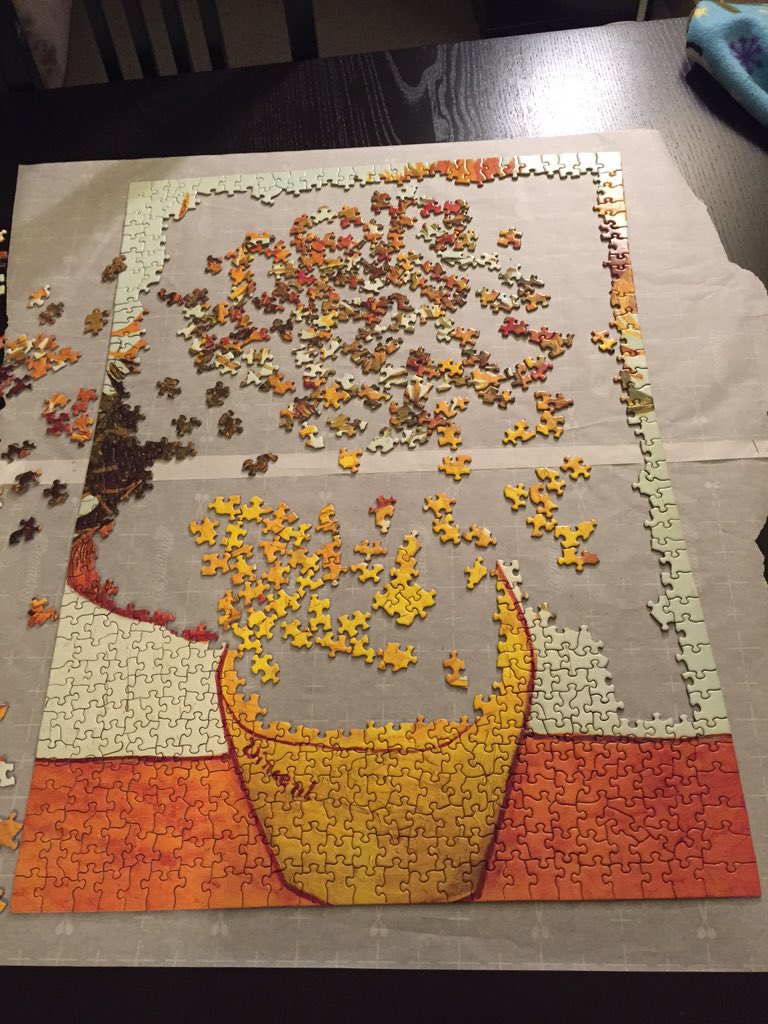 caitylou171's tweet photo. It's been about 2 yrs since my last lapse into puzzle addiction. This one will be difficult to complete #puzzletweet https://t.co/eCnY0gnI7Y