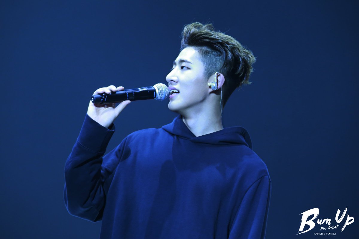 BURNUP1022's tweet photo. #BI #비아이 #kimhanbin #김한빈 151128 Guangzhou FanMeeting Picture 3P. Please do not EDIT or CROP LOGO. https://t.co/o0fitYANau