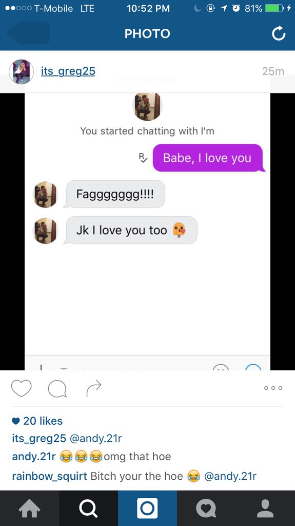 Rainbow_Squirt's tweet photo. When your Ex still thinks about you even tho he has a boyfriend ❤️❤️ #imunforgettable 🌚 https://t.co/sKTxEbTsLp