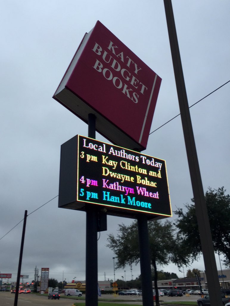 RonaldWilsher's tweet photo. ~@KathrynWheat <~~ Her name in lights • #Nice! • @KatyBudgetBooks • #NetworkNaked • https://t.co/QnNHtTFQlF https://t.co/hdFTBnnmTZ
