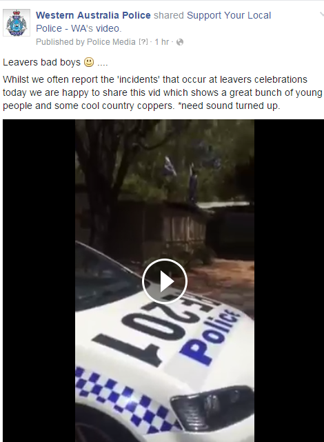 WA Police Force tweet media