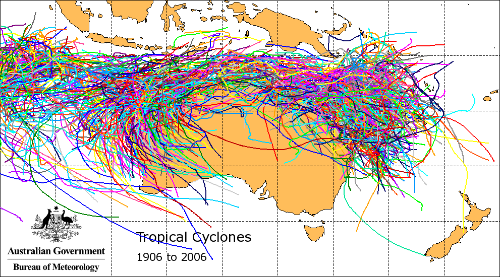 BOM_au's tweet photo. Be #CycloneAware! There's never been a season without a cyclone crossing the Aus coast: https://t.co/VZZWyA09UC https://t.co/bCIy6A0YQC