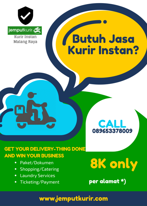 #jasakurir #jemputkurir #kurirmalang