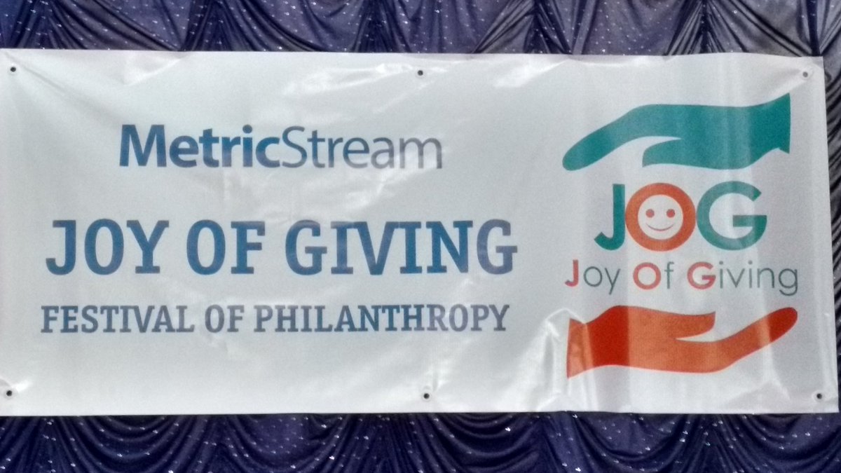 anilbhat's tweet photo. #JoyOfGiving event about to begin @MetricStream. Stay tuned for live tweets from the event. https://t.co/QrueyVxzJy