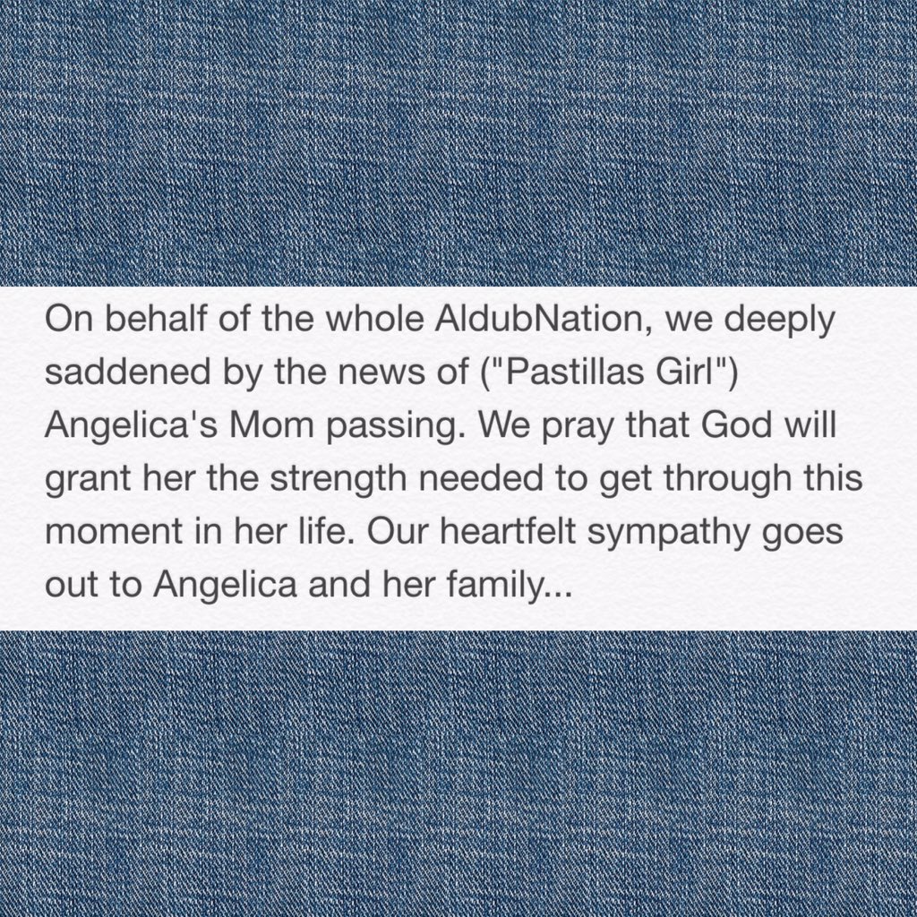 AlDubPhAlabang's tweet photo. Pls spread this out Aldub Nations.... #ALDUBKiligContinues @EatBulaga @ALDUBPILIPINAS @ANGLOLANIDORA @MaiDen_ForLife https://t.co/uvup5WqnlM