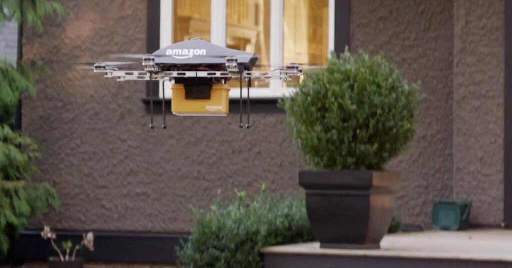 GlenGilmore's tweet photo. Amazon wants you to know its #drones are ready
https://t.co/dfWtMQcX2C @CNBC #retail #IoT https://t.co/ZFHrNVt5Nq