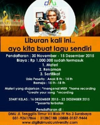 dmupro's tweet photo. Nah bagi kalian yg suka bikin lagu sendiri, rekaman sendiri..
Mending daftarin diri kamu disini loh.. https://t.co/qE7FnZ2BFD