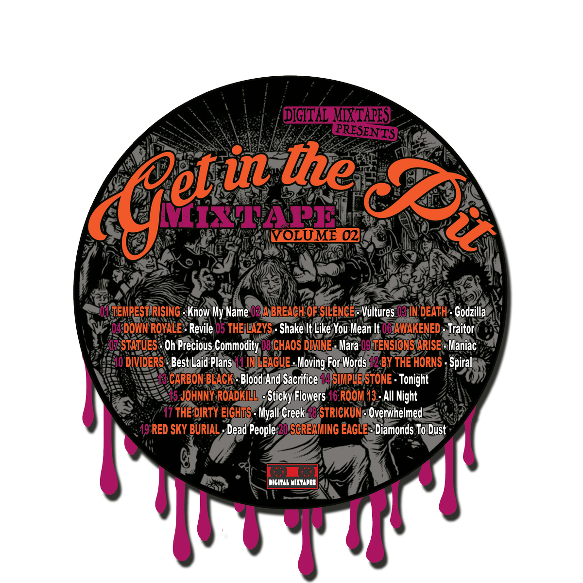 bluntmag's tweet photo. Looking for some new heavy music? Grab a FREE download of our Get In The Pit Vol. 2 mixtape: https://t.co/wmjyswjEw3 https://t.co/r2ZKtEstgh
