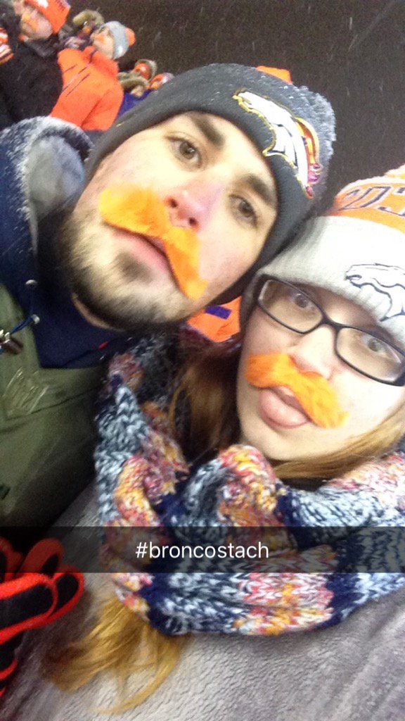 HockeyGirl12797's tweet image. #broncostach #frozen #beatPats