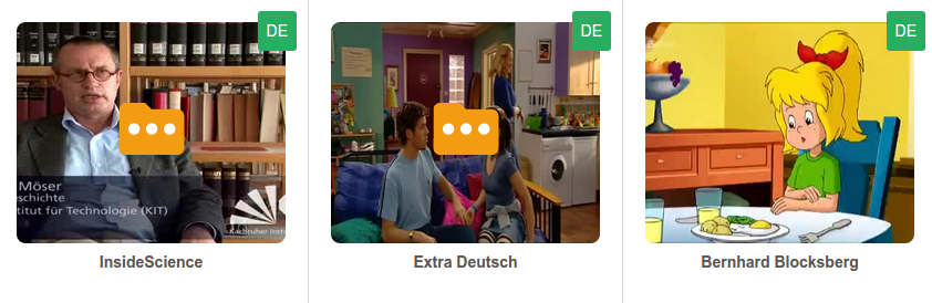 NatifyM's tweet photo. Hi @KaciODell, there are 3 videos to choose from. Select "Deutch" to only see German videos. https://t.co/s3CedO7scj