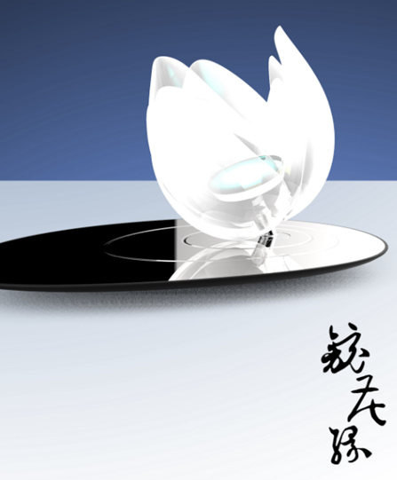 RUIDesign1's tweet image. Flower in the mirror-- Chinese series table lights design by @RUIDesign1 The flower really blooms!