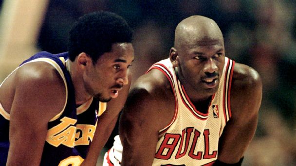 espn's tweet image. When Kobe told Michael Jordan this season would be his last, No. 23 had some advice for No. 24:

"Just enjoy it."