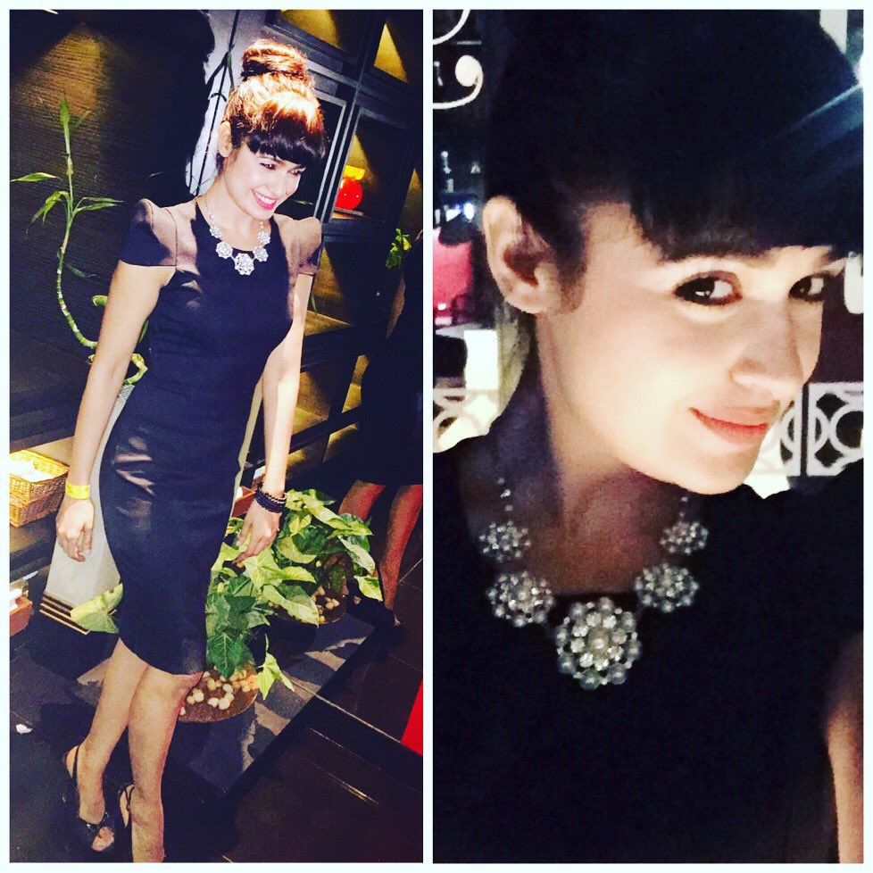 yuvikachoudhary's tweet photo. One is never over-dressed or under-dressed with a little black dress!!!👼🏻
#OOTN #AffroJack #PartyScenes https://t.co/YHd4k1JRxQ