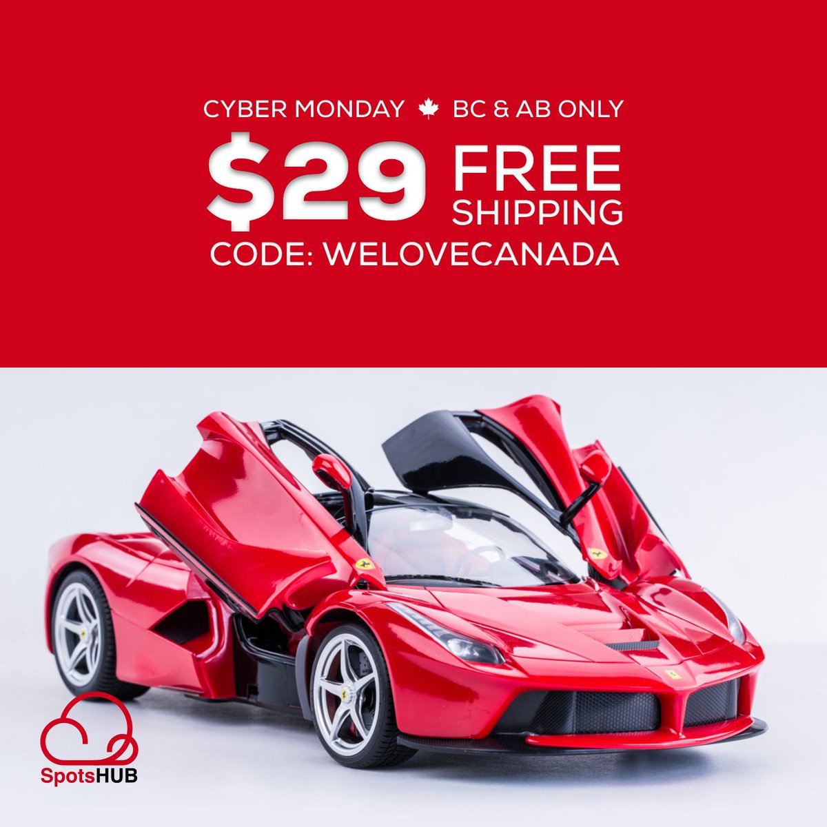 SpotsHUB's tweet photo. #Cybermonday Ferrari Licensed 1:14 remote control car. perfect #gift for #kids  https://t.co/sKDy2KNd8d https://t.co/2ysMPQSieb