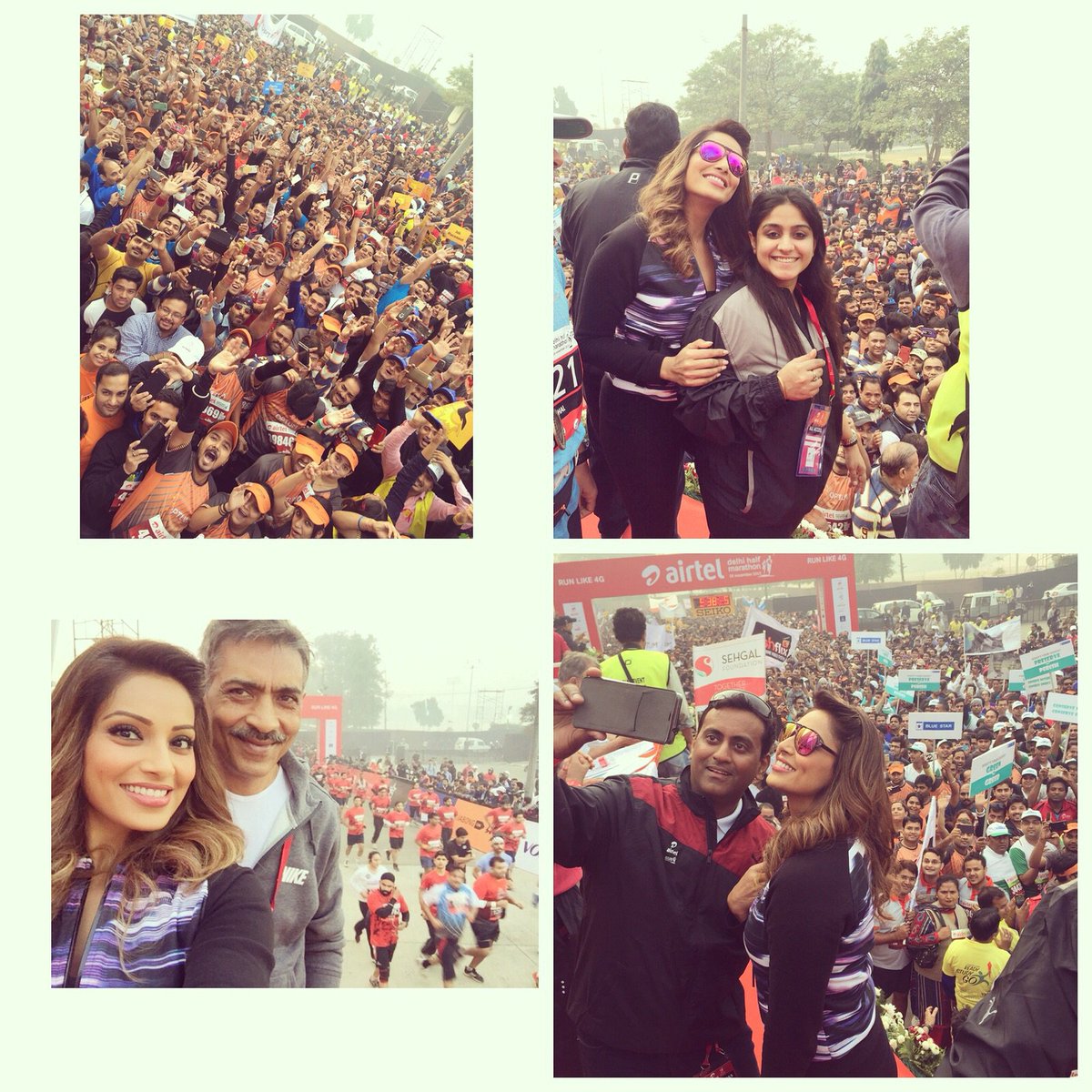 weareexceed's tweet photo. .@bipsluvurself cheering the enthusiastic Marathoners at #adhm2015 https://t.co/FU0z1KYcCU
