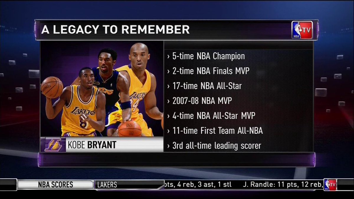 NBATV's tweet photo. A legacy to remember indeed. https://t.co/9GXtH6Yp1u