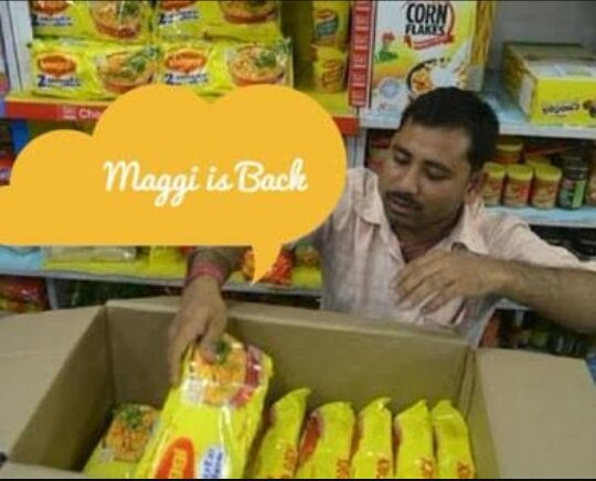 anks1512's tweet photo. 2 minutes angel is back... Love you MAGGI... #maggiisback #2minutesmaggi #Maggi #ILoveMaggi https://t.co/kIXnkaVR4w