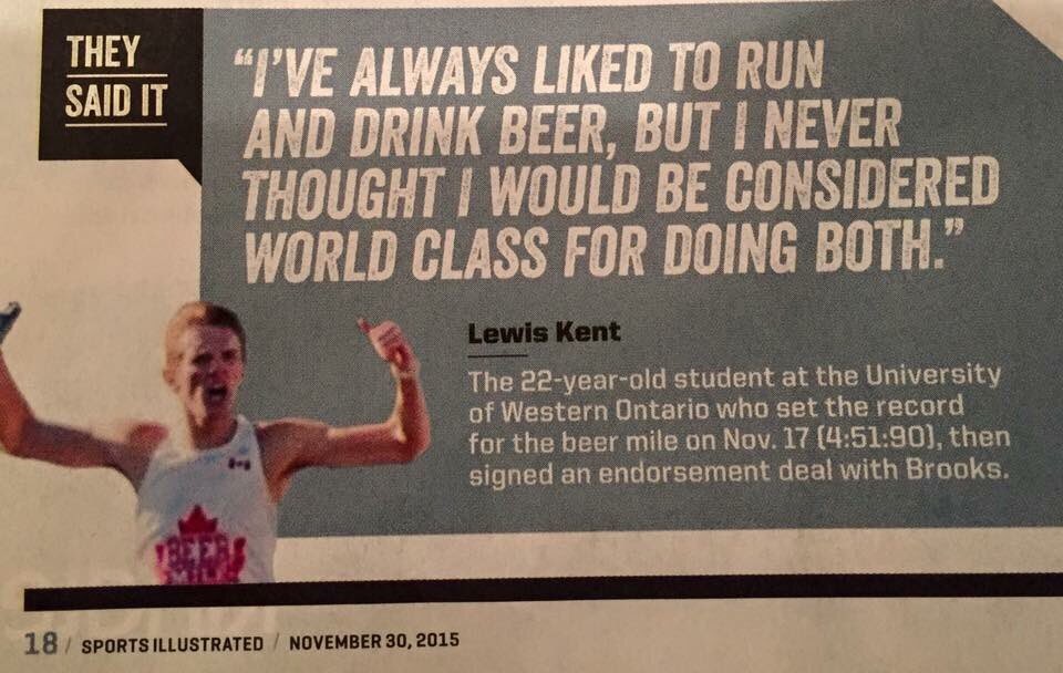Mychasiw's tweet photo. Lewis Kent featured on page 18 of the latest sports illustrated. https://t.co/bRNFAo5tnR