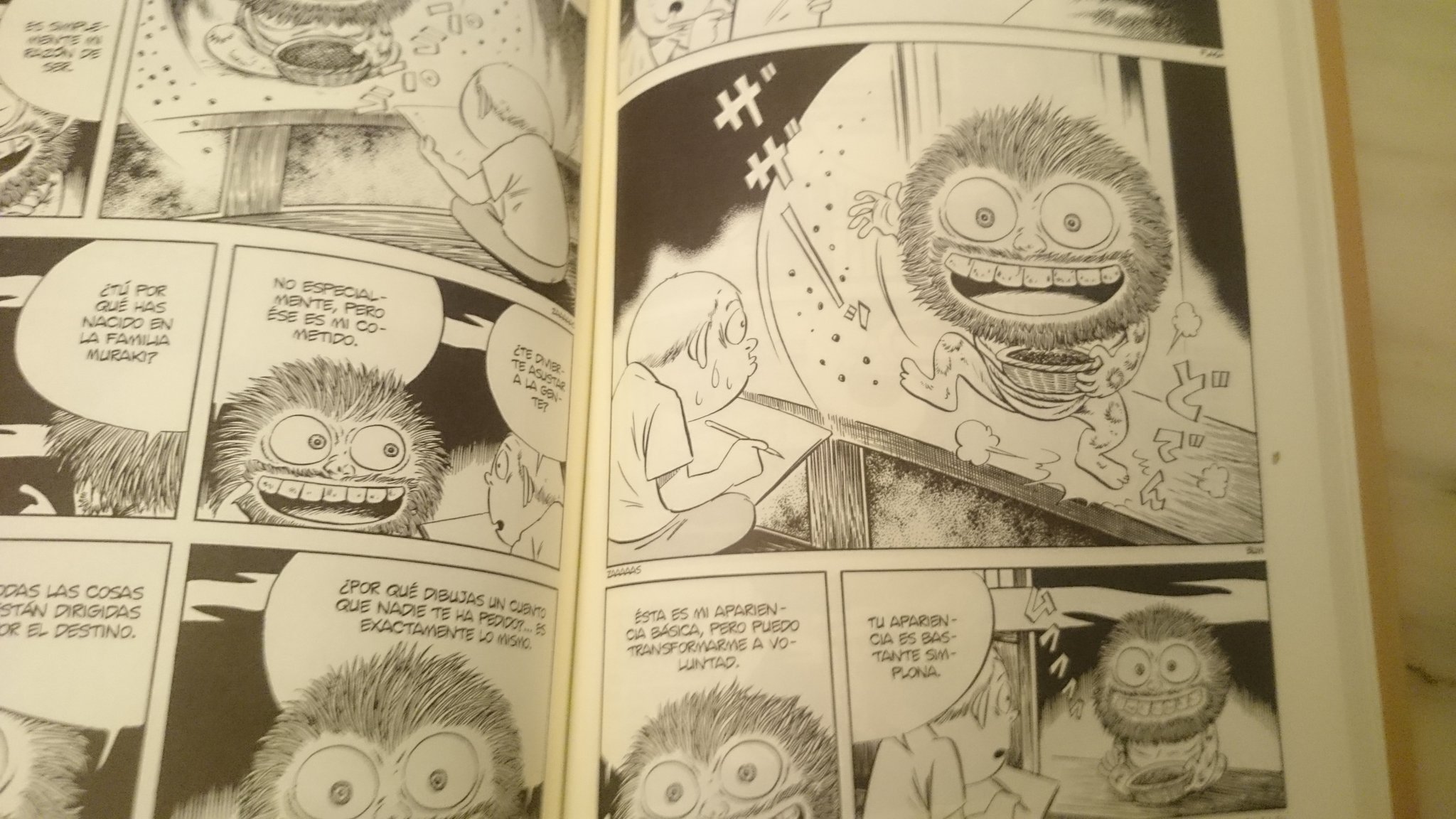 まりまど Marimado 同じ時期にマンガ内のオノマトペ はデザインの一部なので仏語に訳すよりそのままカタカナで表記して枠外に注を入れて欲しいと言う意見が多いと言う訳者の話を聞いてまさに水木漫画 の事を思った この画像