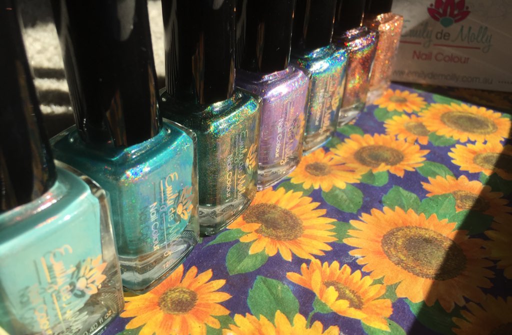 Oh is there anything sweeter than the moment these arrive? <a href="/EmilydeMolly/">Hayley</a> #nailmail #nailpolish #aussieindie #nailart