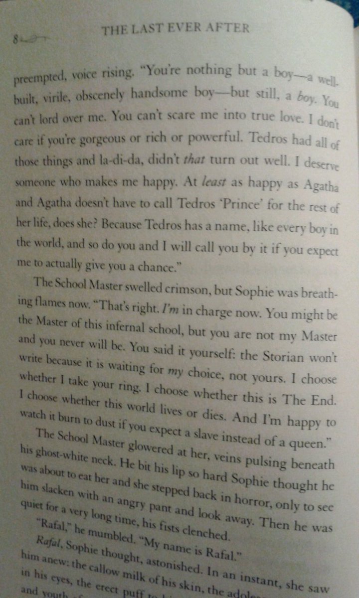 crazysoulless's tweet photo. the #feminism of this passage #LastEverAfter @SomanChainani https://t.co/uQokSG8jA9