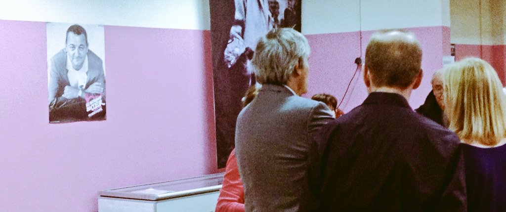 SLeFoll's tweet photo. Lancement de la campagne hivernale des #RestosDuCoeur avec @s_neuville et Olivier Berthe #30ansRestos https://t.co/y5qk1nUcoB