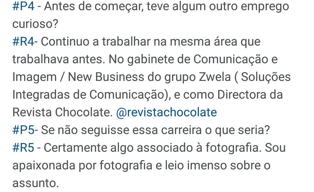 _e_click's tweet photo. #figura_da_semana_e_click Mell Chaves.
#fama #estrela #moda #blogger #Angola15 #angola #Entrevista #Click2015 https://t.co/XZ1ssyHSVo