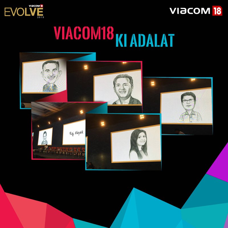 viacom18's tweet photo. Every question from parking space at office to the future of #Viacom18 answered at #Evolve2015
RT if you agree! https://t.co/RFnRG2lkXo