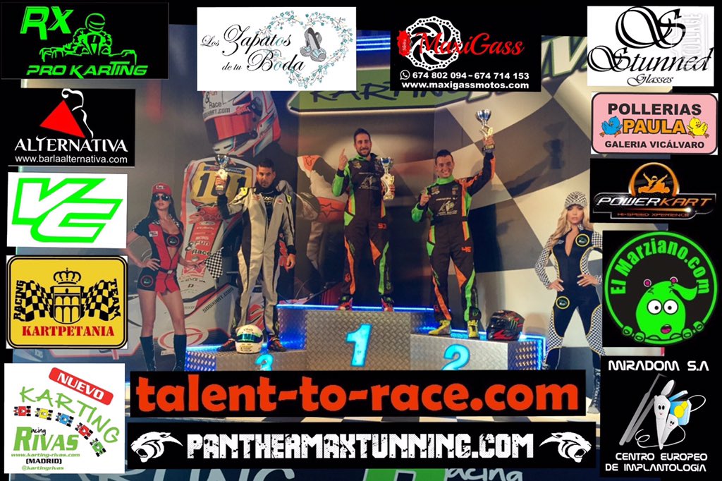 RXProKarting's tweet photo. Vicen Campeón del Camepoanto 4T de @KartingRivas y Rober subcamepón!! @VicenEscrihuela @ROBERTODELASERN https://t.co/Cer9KMIDsu
