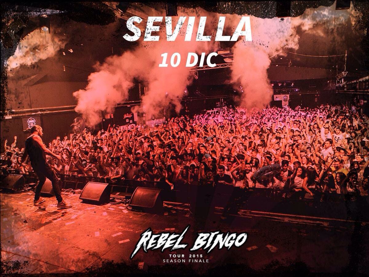 Vuelve Rebel Bingo Sevilla !!!

Jueves 10 diciembre
Entradas ya a la venta! 

+info 619814219