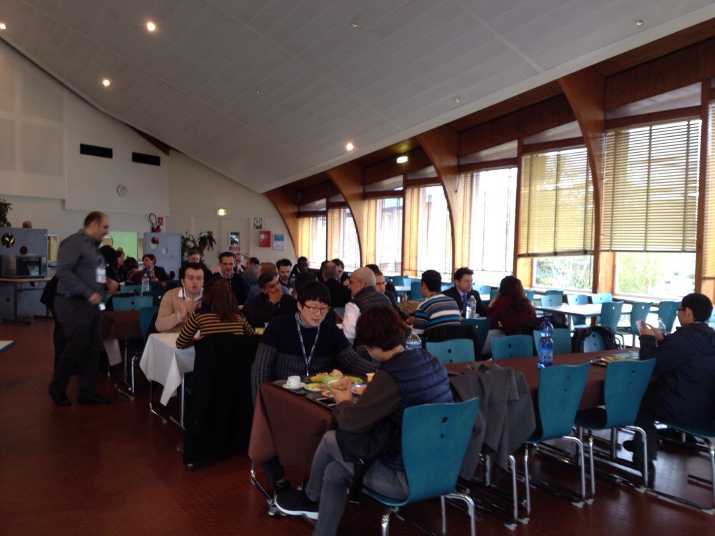 mohamad_yassin's tweet photo. #ICTDM2015 lunch break
#ICTDM #INRIA #Rennes @ictdm https://t.co/aRxaT4QBwh